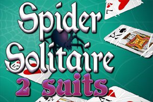 Spider Solitaire 2 suits