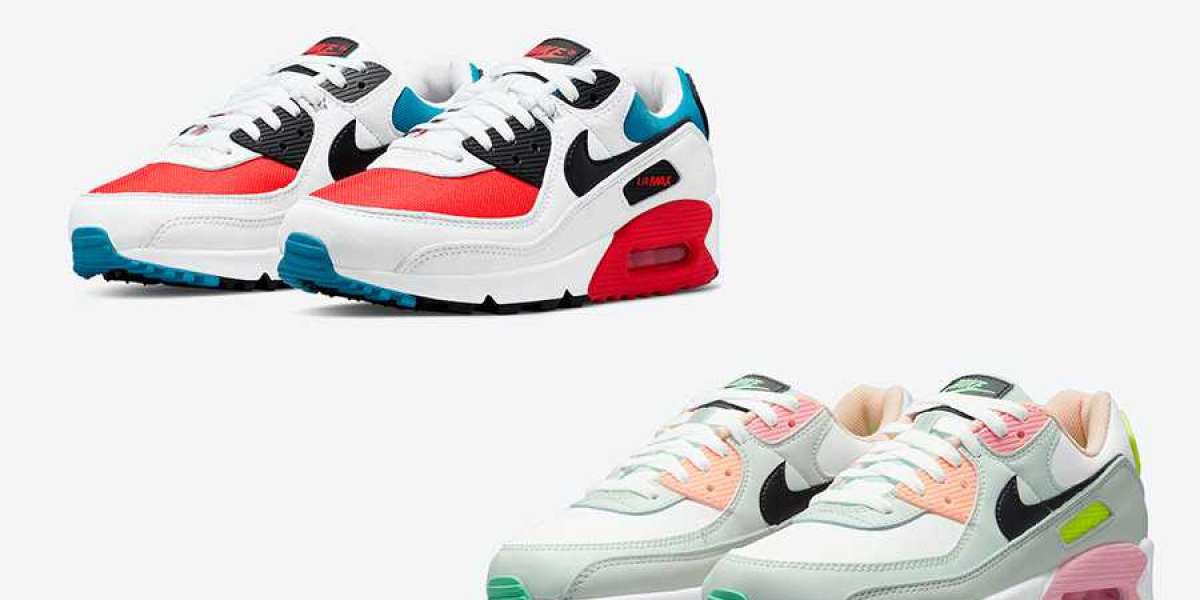 Nike Air Max 90 “Firecracker” DD9795-100 /“Easter” CZ1617-100 2021 New Released