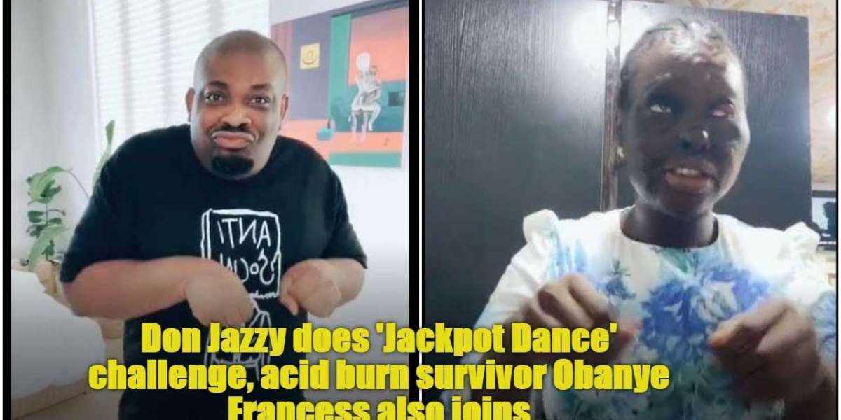 Don Jazzy Does 'jackpot Dance' Challenge Obanye Francess Follows Up