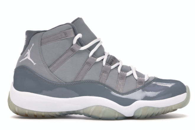Latest 2021 Air Jordan 11 “Cool Grey” Basketball Shoes CT8012-005