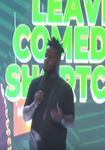 Mr Funny aka Oga Sabinus Shut down Leave Comedy fo