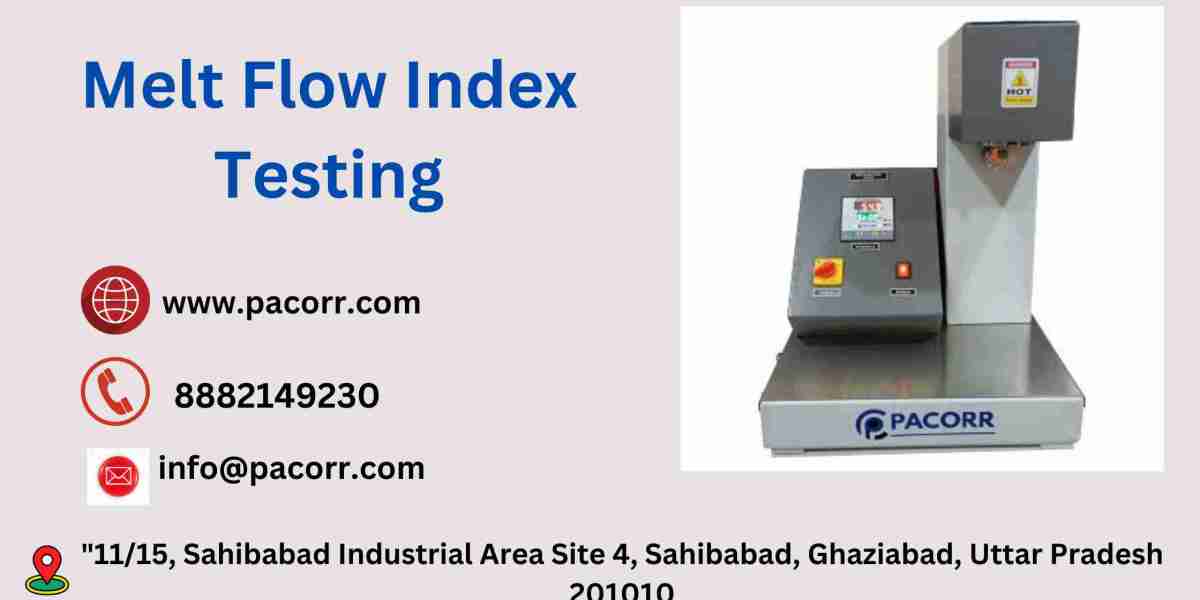 Ensuring Compliance and Quality: The Role of Melt Flow Index Testers in Regulatory Standards