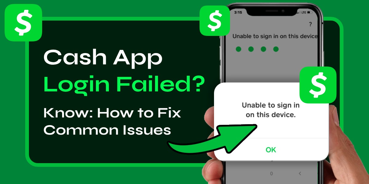 Cash App Login Failed: How to Fix Common Issues ~ Cash App Refund