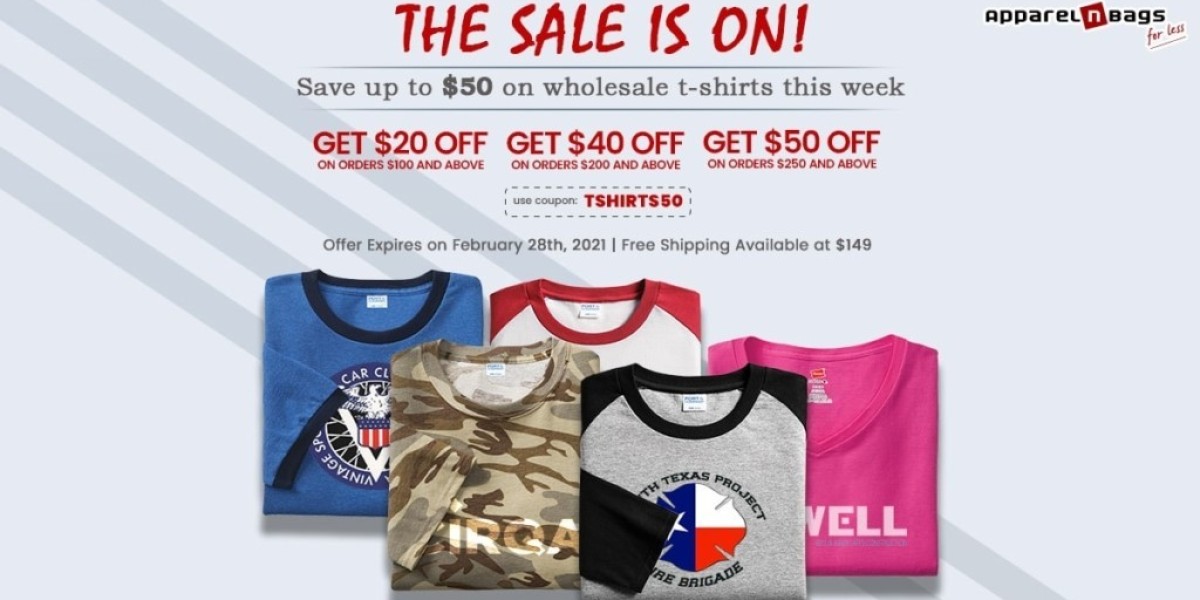 Grab the Hot Savings On Our Entire Stock of Wholesale T-Shirts This Week!