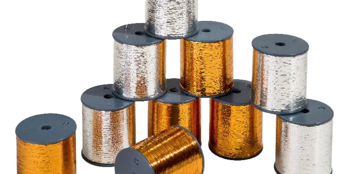 From Raw Material to Radiant Threads: The Metallic Yarn Production Process