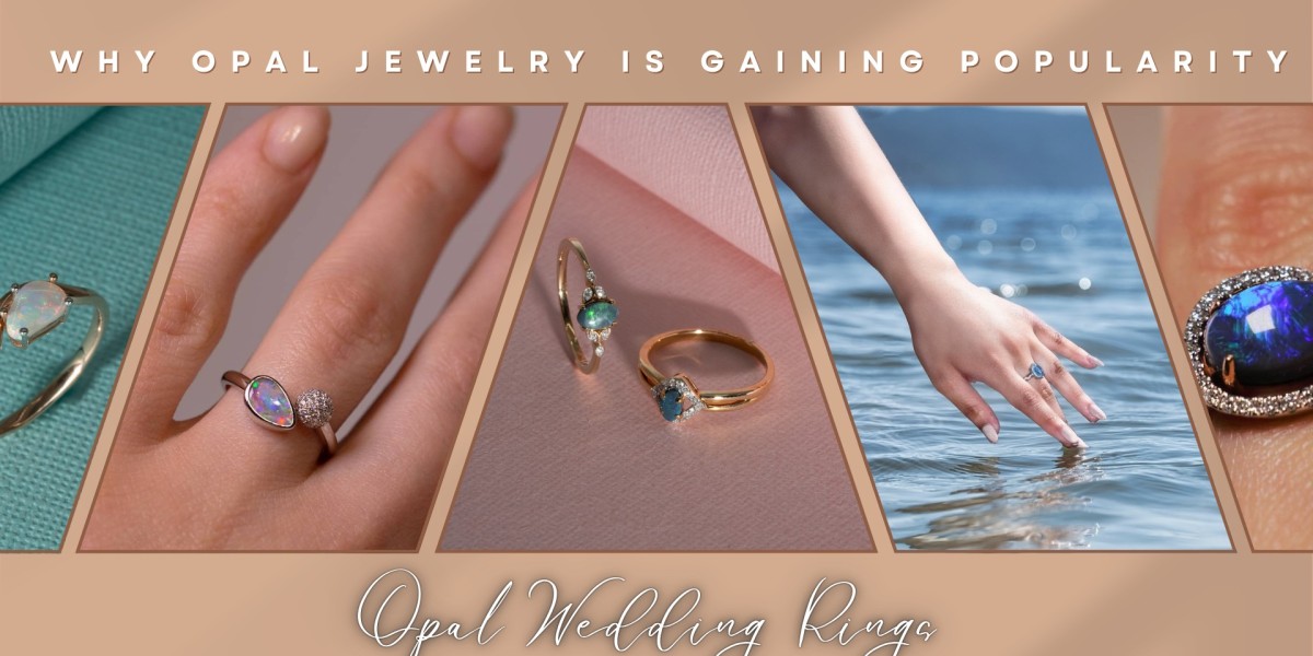 Why Opal Jewelry Is Gaining Popularity: A Look at Bracelets, Opal Wedding Rings, and Everyday Styles