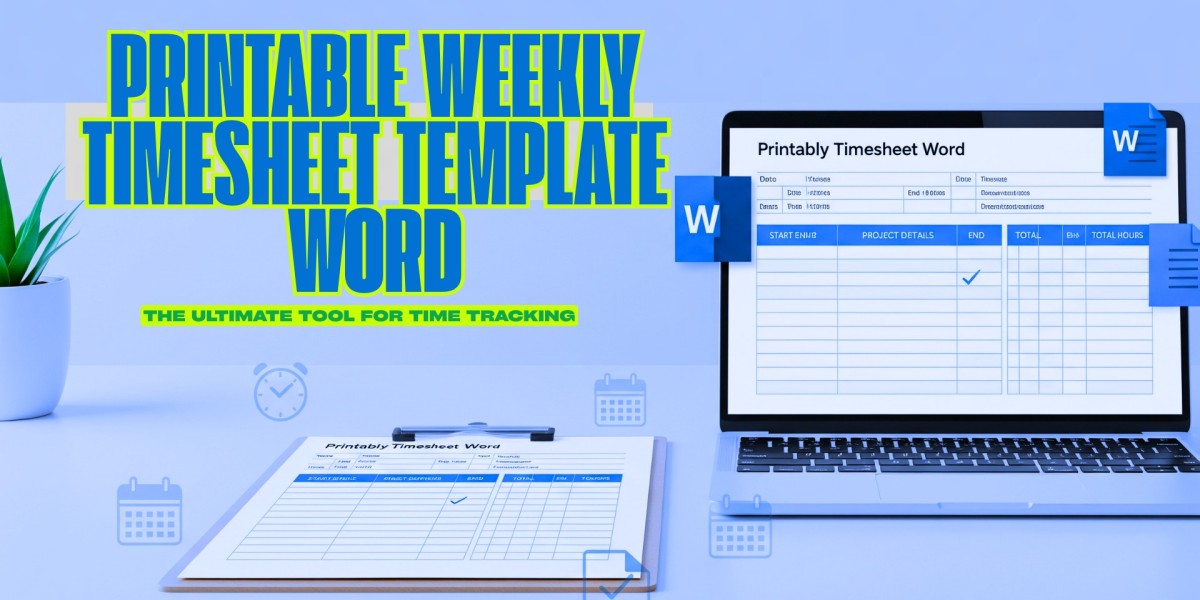 Printable Weekly Timesheet Template Word: The Ultimate Tool for Time Tracking