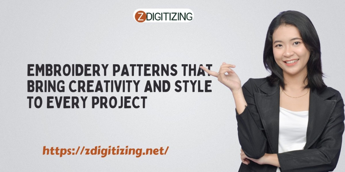Embroidery Patterns That Bring Creativity and Style to Every Project