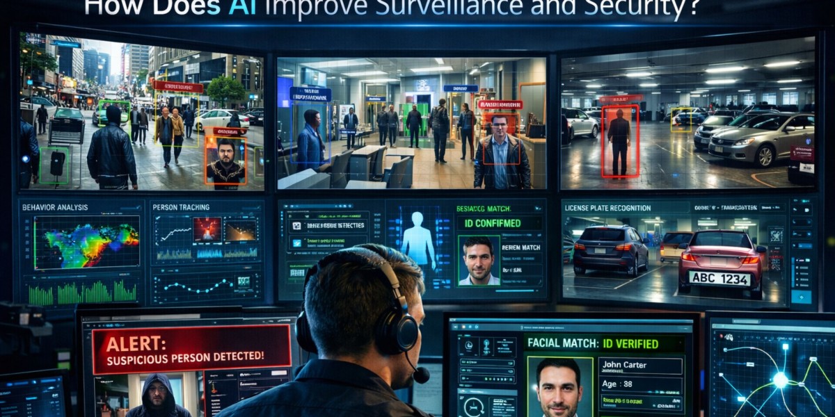How Does AI Improve Surveillance and Security?