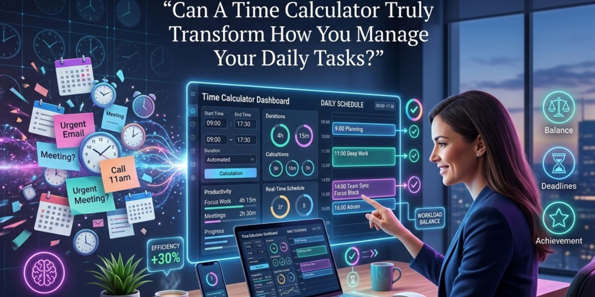 Can A Time Calculator Work Truly Transform How You Manage Your Daily Tasks?