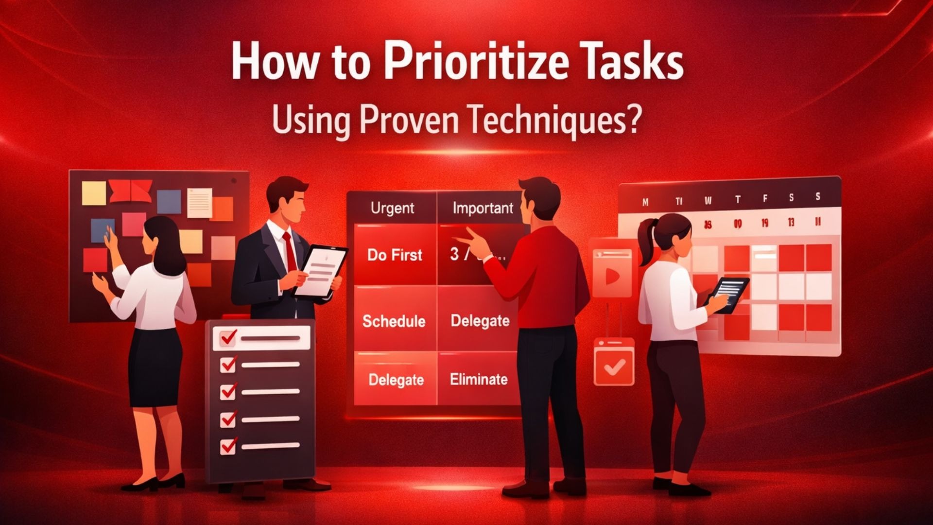 How to Prioritize Tasks Using Proven Techniques? – Track My Work