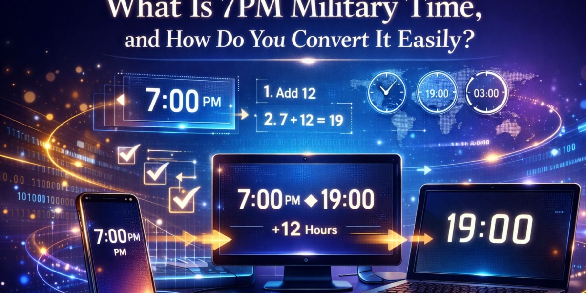 What Is 7pm Military Time, And How Do You Convert It Easily?