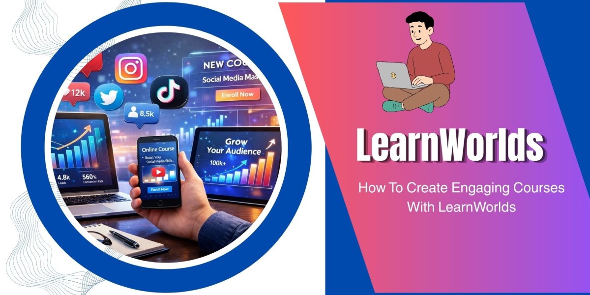 How To Create Engaging Courses With LearnWorlds?