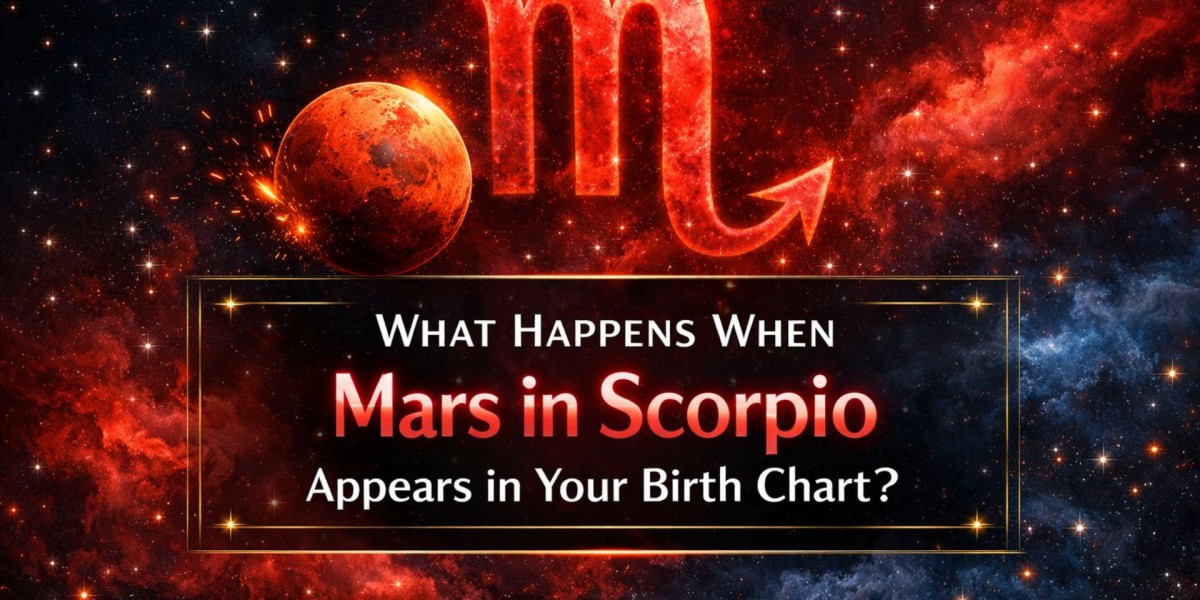 What Happens When Mars in Scorpio Appears in Your Birth Chart?
