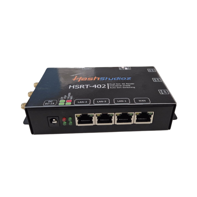 Dual SIM 4G LTE Industrial Router | IoT Industrial Router India