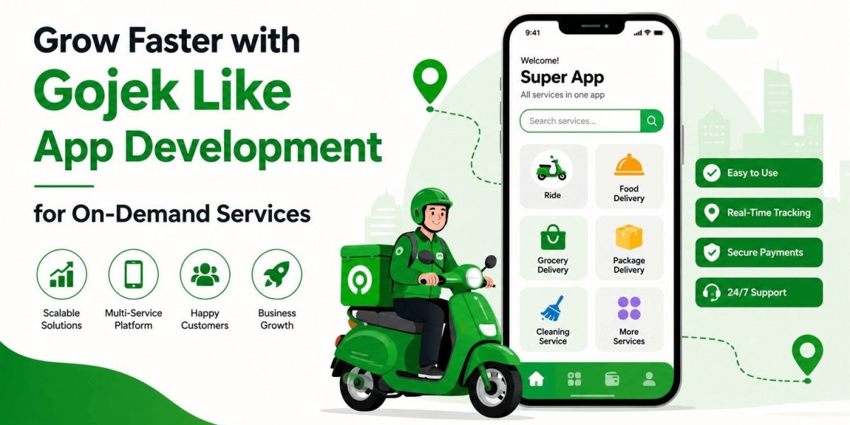 Grow Faster with Gojek-Like App Development for On-Demand Services