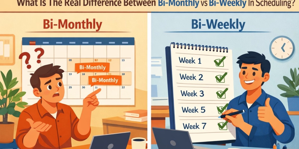 What Is The Real Difference Between Bi-Monthly vs Bi-Weekly In Scheduling?