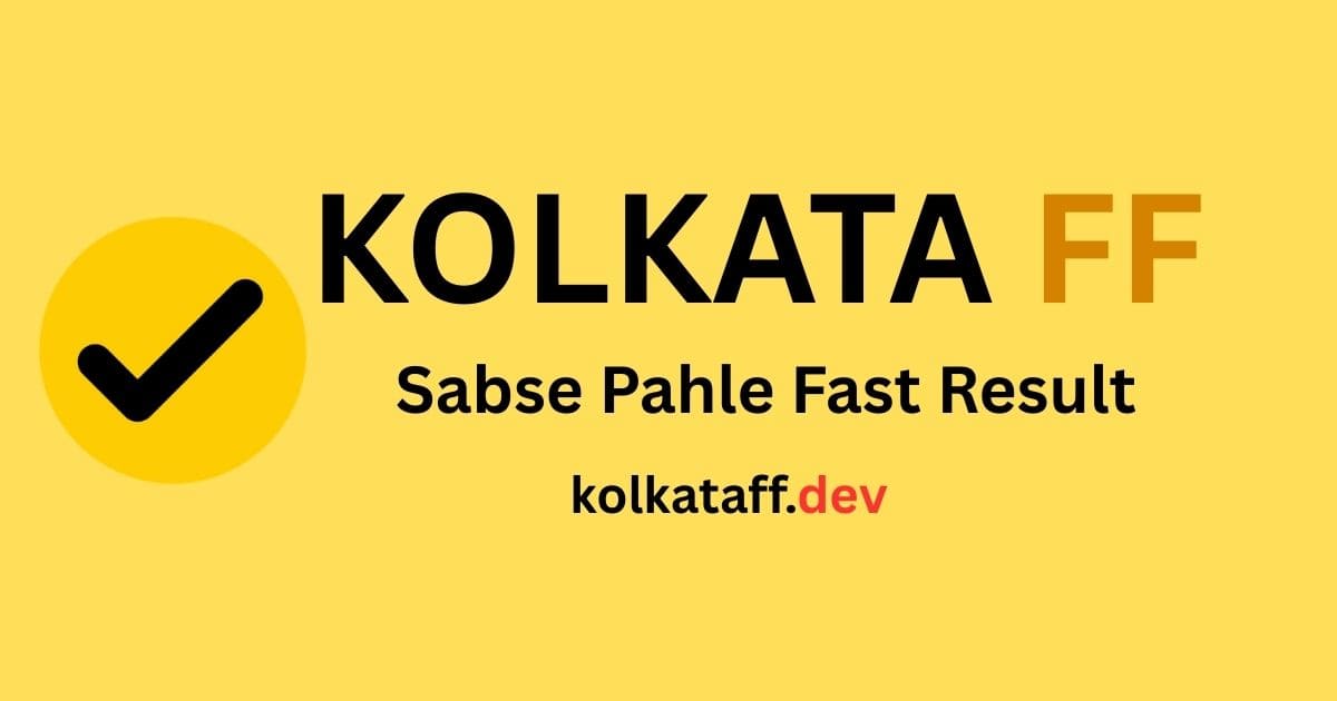 Kolkata FF Result Today LIVE ❤️ (3 April 2026) Fatafat Tips & Patti Chart