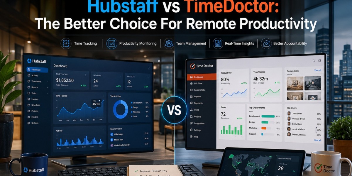 Hubstaff vs TimeDoctor: The Better Choice for Remote Productivity