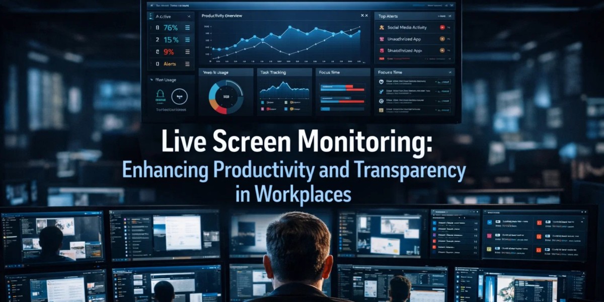 Live Screen Monitoring: Enhancing Productivity and Transparency in Workplaces