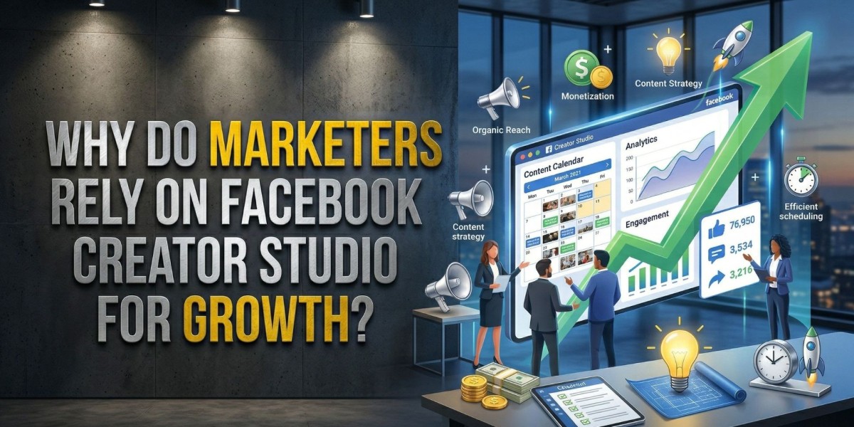 Why Do Marketers Rely on Facebook Creator Studio for Growth?
