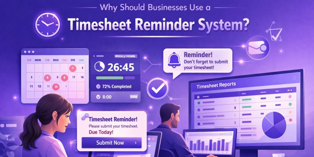 Why Should Businesses Use a Timesheet Reminder System?