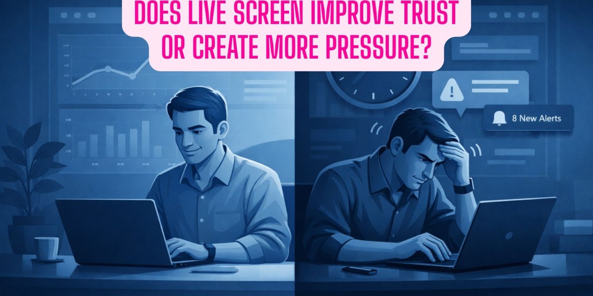 Does Live Screen Improve Trust or Create More Pressure?