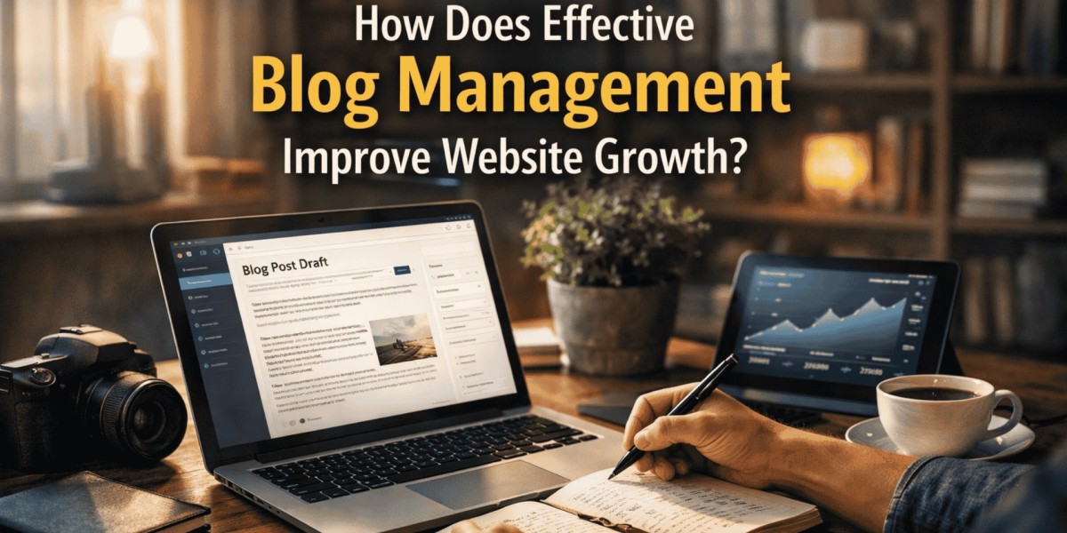 How Does Effective Blog Management Improve Website Growth?