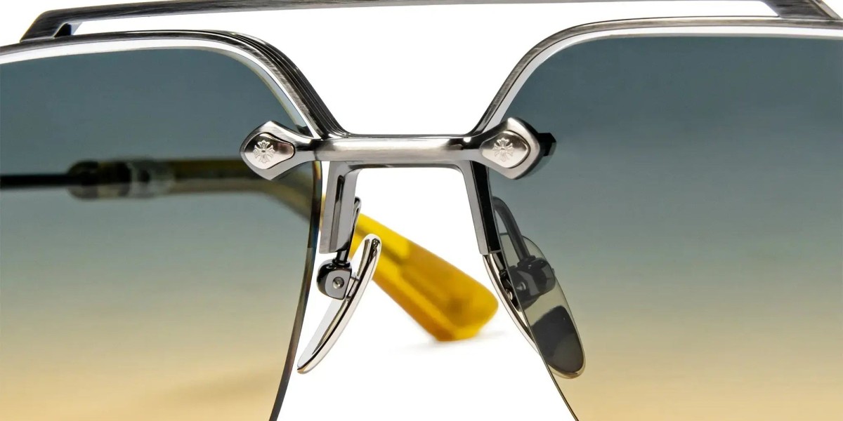 Chrome Hearts Glasses for Balanced Fashion Styling