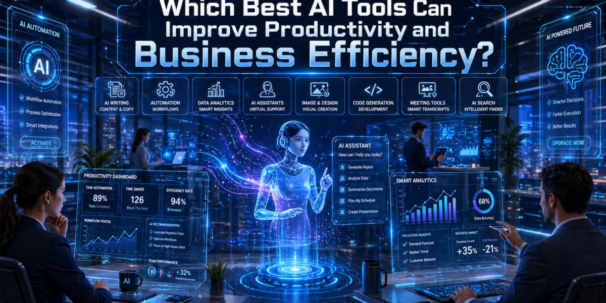 Which Best AI Tools Can Improve Productivity and Business Efficiency?