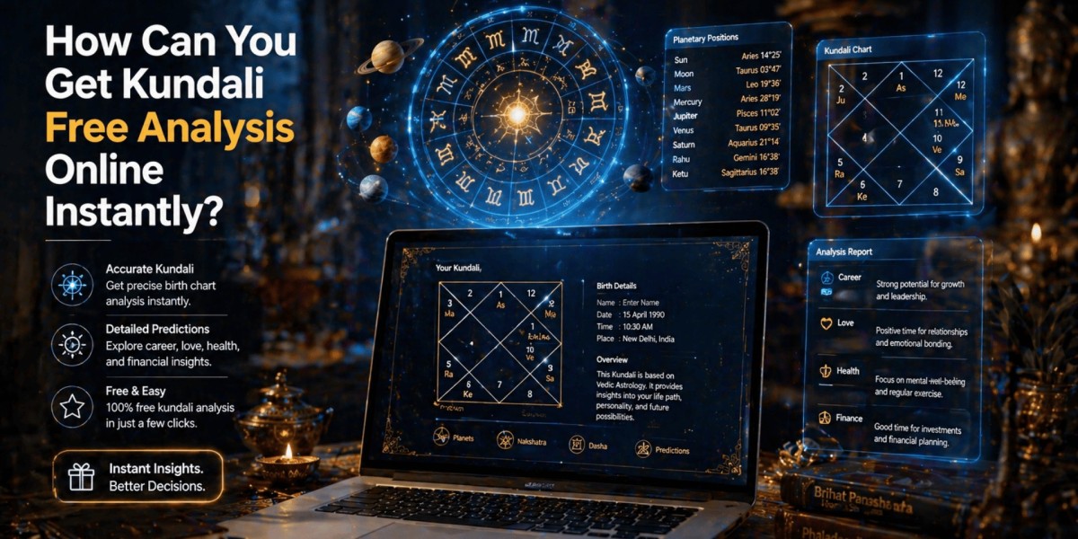 How Can You Get Kundali Free Analysis Online Instantly?