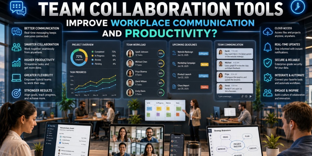 How Can Team Collaboration Tools Improve Workplace Communication and Productivity?