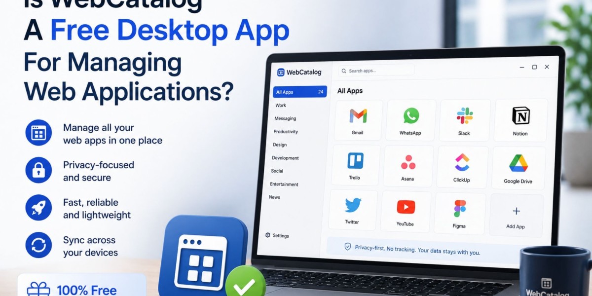 Is WebCatalog A Free Desktop App For Managing Web Applications?