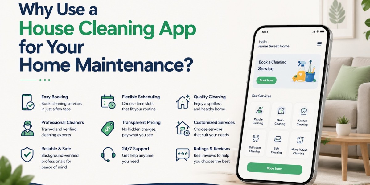 Why Use a House Cleaning App for Your Home Maintenance?