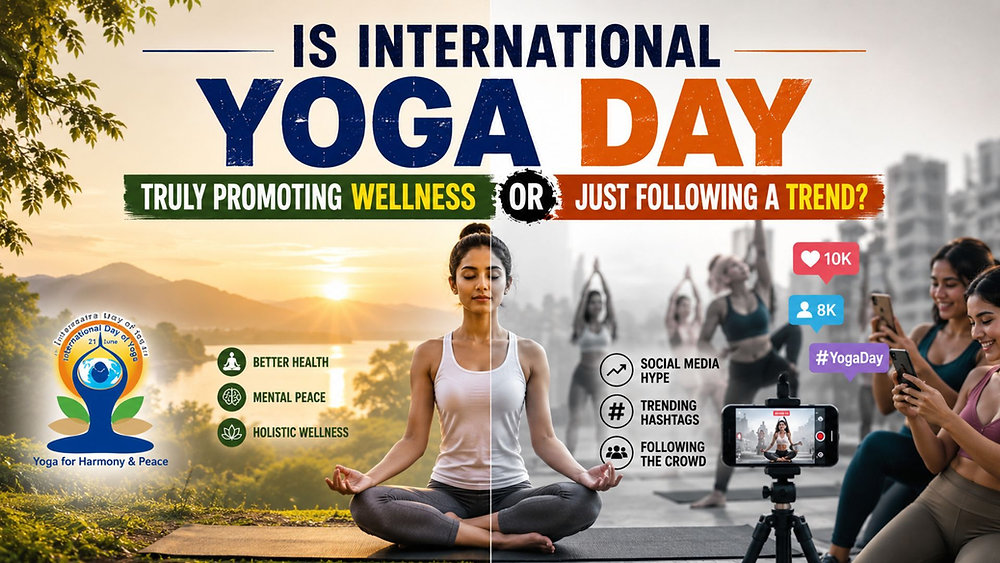 Is International Yoga Day Truly Promoting Wellness Or Just Following A Trend?