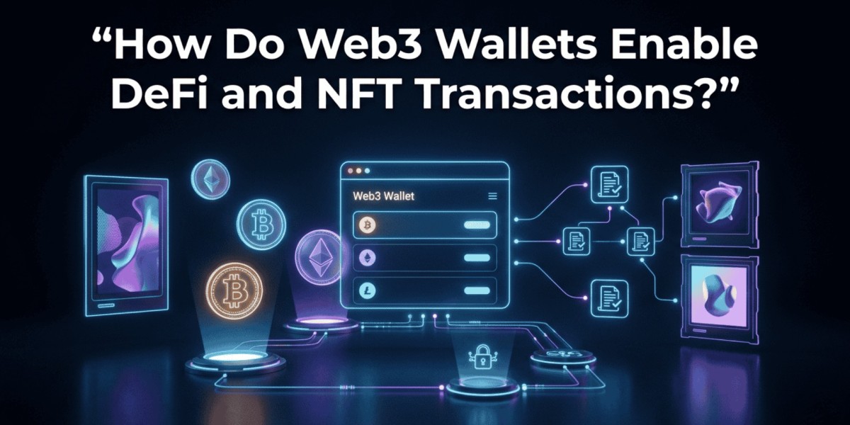 How Do Web3 Wallets Enable DeFi and NFT Transactions?
