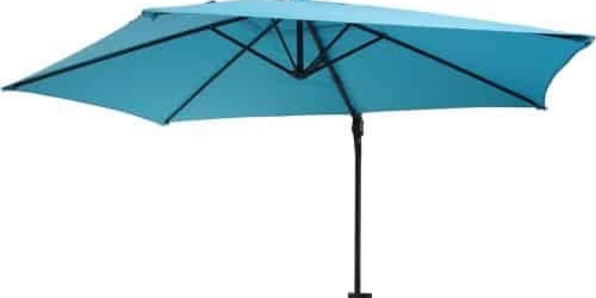 Grote Parasol voor Optimale Bescherming tegen Zon