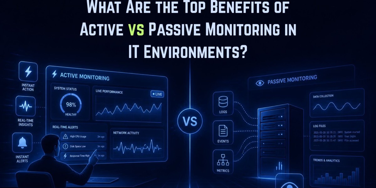 What Are the Top Benefits of Active vs Passive Monitoring in IT Environments?