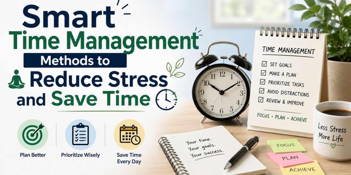 Smart Time Management Methods To Reduce Stress And Save Time