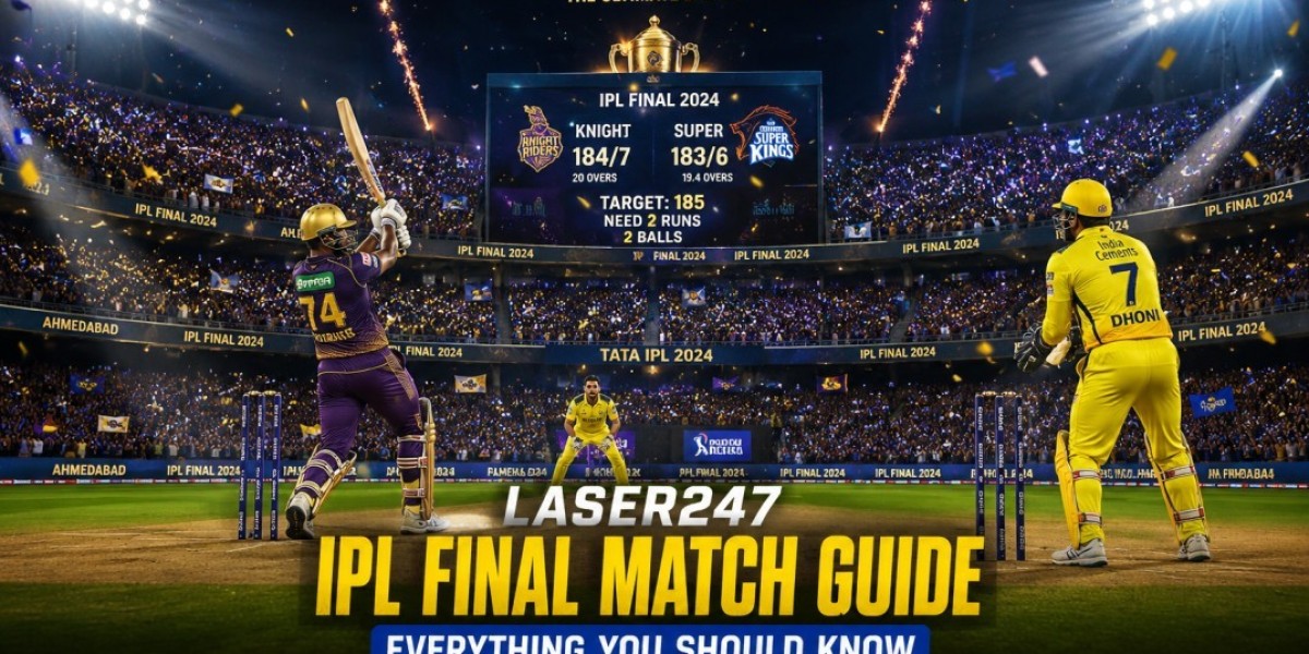 Laser247 IPL Final Match Guide - Everything You Should Know