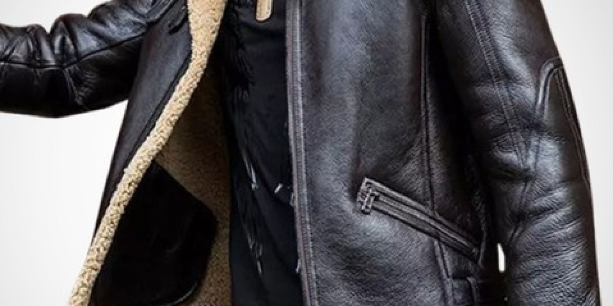 Leather Sheepskin Aviator Jacket: A Timeless Intersection of Function and Identity