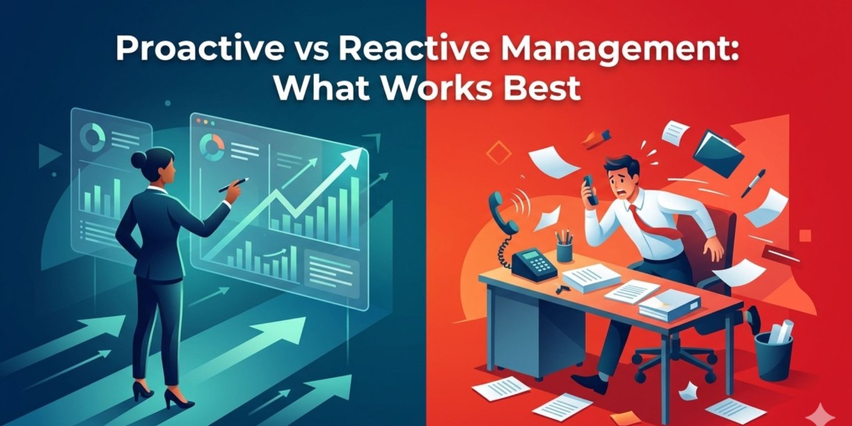 Proactive vs Reactive Management: What Works Best?