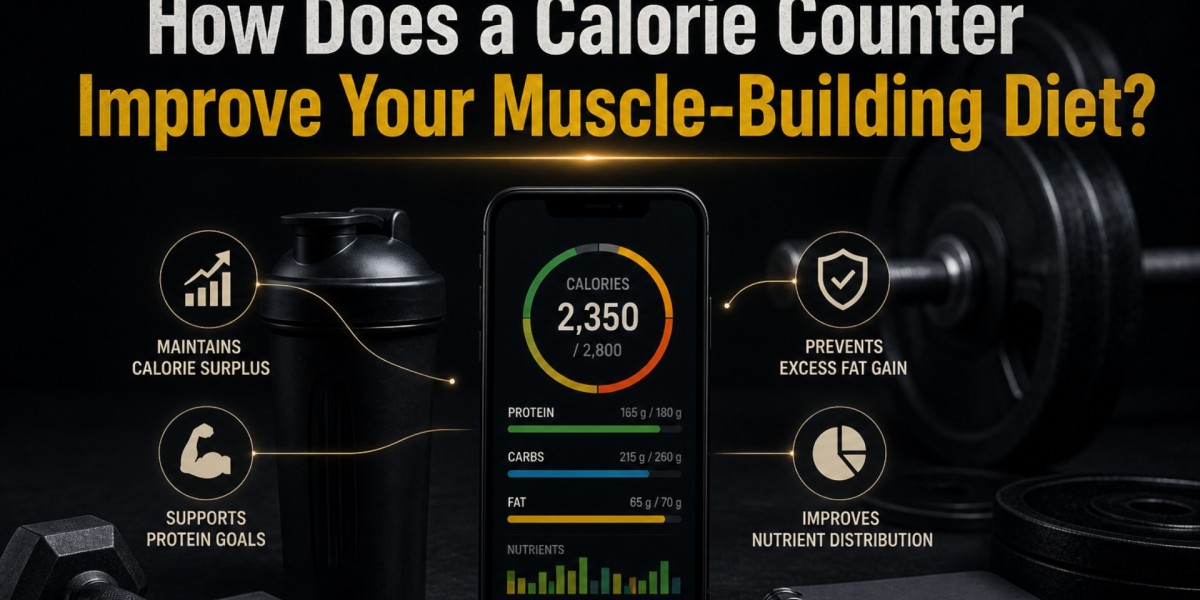 How Does a Calorie Counter Improve Your Muscle-Building Diet?