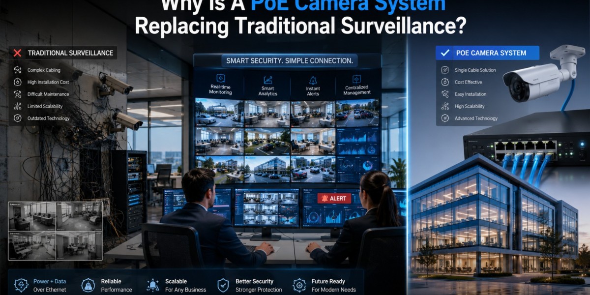 Why Is A PoE Camera System Replacing Traditional Surveillance?