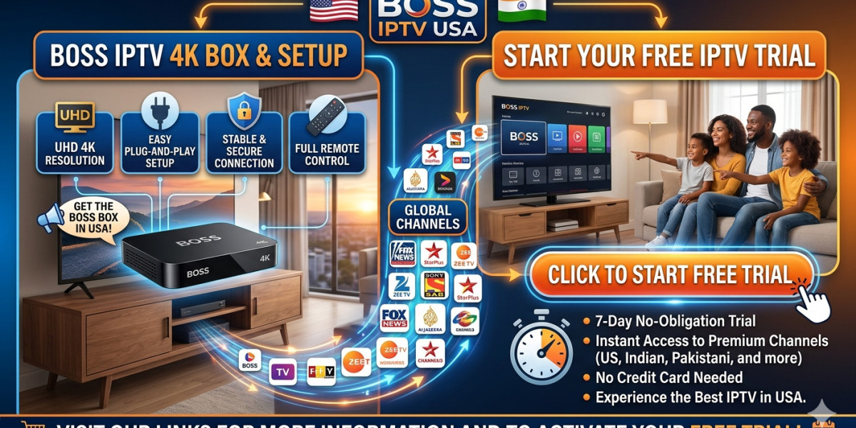 IPTV Box USA & Free IPTV Trial | Stream Smarter with Boss IPTV
