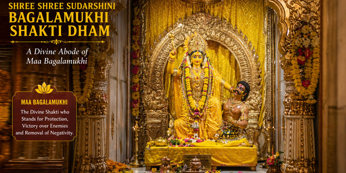 Maa Baglamukhi Temple – Seek Divine Blessings at Shree Shree Sudarshini Bagalamukhi Shakti Dham