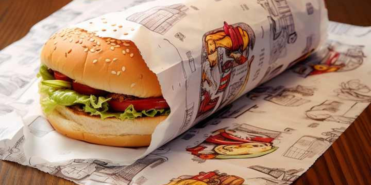 Custom Sandwich Paper Guide for Simple Food Packaging Use