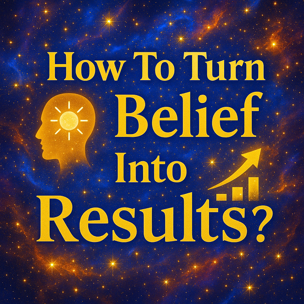 How To Turn Belief Into Results? - 808 Lion Lifestyle